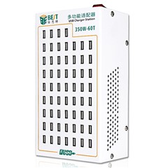 BEST 350W-60T 60 Port Multi Function Charging Station USB Charger Smart Fast Charging for Mobile Devices