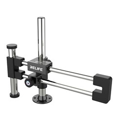 RELIFE MS2 Pro Dual-Bearing Dual-Rod Microscope Stand 360° Rotation  /  Multi-Angle Adjustment for Desktop Use