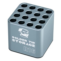MECHANIC R16 Soldering Iron Tip Storage Box for C115 / C210 / C245 / T12 16 Slots Soldering Iron Tip Organizer