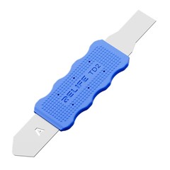 RELIFE TD2 Multifunctional Disassembly Tool for Phone Repair Precision Forged Bendable Steel with Non Slip Silicone Cover - A