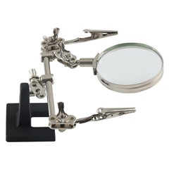 BEST BST-168Z Clip-On Magnifying Glass 3X Magnification Rotatable Lens Magnifiers