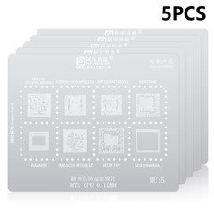 AMAOE 5Pcs Tin Planting Net Kit Heat Dissipation Design for MTK MU1-5 Models