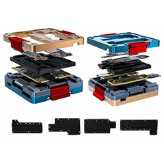 XZZ iSocket FIX-13 Motherboard Tester Fixture For iPhone 13 Pro Max / 13 Pro / 13 / 13 mini , Mainboard Layered Test Tool