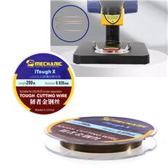 Diamante Wire for Mobile Phone LCD Screen Separation, Size: 0.035mm x 200m