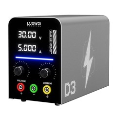 LUOWEI LW-D3-30V5A Adjustable DC Power Supply Short Circuit Detection and Repair for Motor Phone Laptop - EU Plug