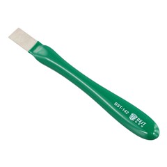 BEST BST-142 Non-Magnetic Metal Scraper with Rubber Handle for Adhesive Removal Tin Prying Tool