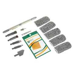 BEST-85 Multifunctional Phone Repair Tool Kit Craft Pen Carving Knife Set for PCB Repair Chip Cleaning