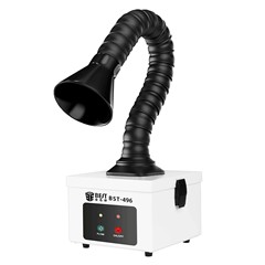 BEST-496 Smoke Extractor Fume Purifier for Soldering Stations Workbenches Multi Scenario Air Filtration - EU Plug