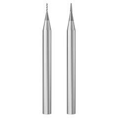 LUOWEI LW-331 2Pcs / Set High Hardness Non Magnetic Slip Tooth Drill Bit Set for Sliding Screw Quick Removal