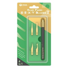 2UUL DA61 4 in 1 Blade Set CPU NAND Separation IC Glue Removal Blade Kit