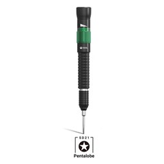 2UUL KAKA Adjustable Torque Magnetic Screwdriver Precision Tool with Anti Slip Handle - Pentagon 0.8