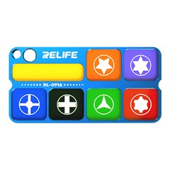RELIFE RL-091A Magnetic Screws Storage Tray Aluminum Alloy 7-Compartment Organizer for Phone Repair