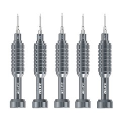 RELIFE RL-730A 5 in 1 Steel Cannon King Classic Series Aluminum Alloy Screwdriver Set with Magnetic Tip