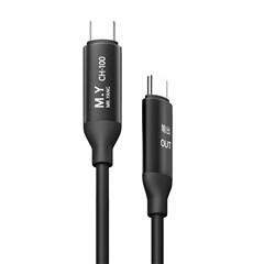 MR.YANG CH-100 USB-C to USB-C Cable 100W Fast Charging Protocol Converter for Home  /  Car Use