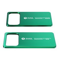 2UUL DA68 2Pcs For iPhone 17 Series Back Cover Sealant Thermal Press Plate - Green