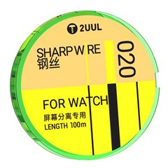 2UUL 020 GS Series 100m Sharp Wire for Smart Watch Screen Separation Steel Wire - Green