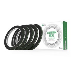 2UUL CS02 5 Rolls 5mm Cushion Seal Tape for Screen Frame Back Cover Double Sided Adhesive Tape