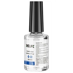 RELIFE G-22 18ml Double Sided Adhesive Primer with Brush For Phone Middle Frame Bonding - Black