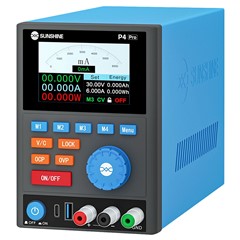 SUNSHINE P4 Pro Digital Controlled DC Power Supply 30V 6A High Frequency Output Four-Level Memory - EU Plug