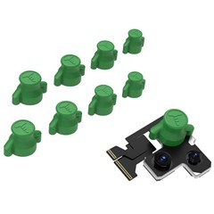 2UUL DA35 8Pcs Magnetic Camera Protector for Phone Repair