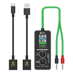 2UUL PW15 Digital Display Power Host Ampere Voltage Meter for Electronic Device Repair