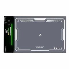 LUOWEI HP3 12 Inch Screen Heating Pad Fast Heating Temperature Control Mat for Phone Tablet Repair - EU Plug