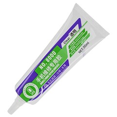  crazy horse texture leather card holder case Stand for Amazon Fire Phone - Black