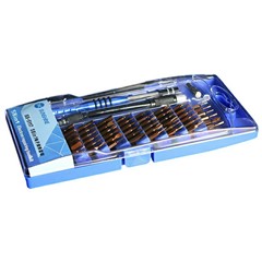 SUNSHINE SS-5117 58 in 1 Precision Screwdriver Set Non-slip Handle Screwdriver Electronics Repair Tool