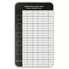 JIAFA 145 x 45mm Magnetic Screw Organizer Mat Memory Pad for Mobile Phone Repair Tools