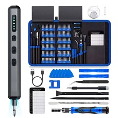 JIAFA 142 in 1 Electric Screwdriver Set Precision Repair Tools Kit with Bits for Phone Computer