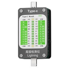 VBEST VB-U4 Tail Plug Tester IP Type-C Interface Detector for iPhone Android Phone