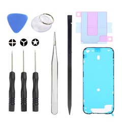 JF-8162 For iPhone 17 Pro 9 in 1 Battery Repair Tool Kit with Adhesive Pry Tools Screwdriver Set