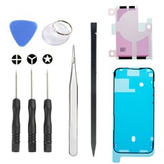 JF-8162 For iPhone 14 Pro Max 9 in 1 Battery Repair Tool Kit with Adhesive Pry Tools Screwdriver Set
