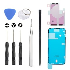 JF-8162 For iPhone 14 Pro 9 in 1 Battery Repair Tool Kit with Adhesive Pry Tools Screwdriver Set