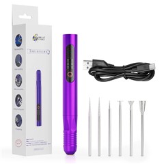 LANRUI F2 Micro Grinding Pen 3-Speed OLED Display 6 Grinding Heads Type-C Repair Tool for IC Chip Motherboard PCB
