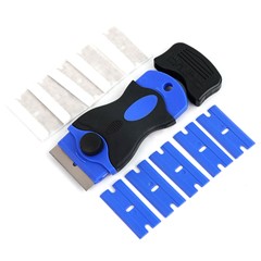 RELIFE RL-023 Multifunctional Glue Removing Tool Screen Repair Blade Phone Disassembly Kit with Plastic Metal Blades
