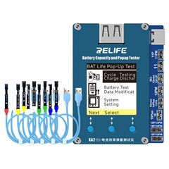 RELIFE XA2 Pro Battery Efficiency Popup Tester Cable-free Efficiency Pop-up Repair Detector for iPhone 11-15 Pro Max