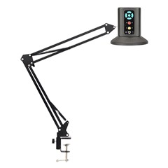 SUNSHINE MS10E-05 4K HD Digital Microscope with Universal Stand 180 Degree Rotation Wireless Remote Soldering Tool for Motherboard PCB Repair (No Screen)