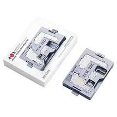 QIANLI iSocket 4-in-1 Layered Motherboard Test Fixture for iPhone 17 Pro Max / 17 Pro / 17 / Air , Logic Board Function Diagnostic Holder