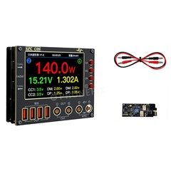 I2C C09 Digital Waveform Ammeter Dual Channel 40V Current Voltage Meter Multimeter Expansion Board