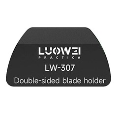 LUOWEI LW-307 Double-Sided Blade Holder 67.5mm Precision Blade Clamp Tool for Screen Film Installation - Black