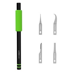 LUOWEI LW-K1 4 in 1 Motherboard CPU IC Glue Removal Repair Knife Set for Phone Electronics