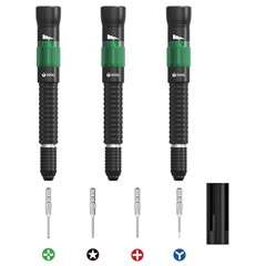 2UUL SD20 KAKA Torque Screwdriver Set 3 Handles 4 Bits Adjustable Torque Screwdriver for Phone Repair