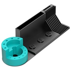 RF4 RF-ST15 360° Rotating Screwdriver Tweezers Organizer Stand Multi-function Desktop Tool Holder