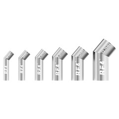 RF4 RF-R6B 6Pcs Hot Air Gun Nozzle Set Metal Nozzles for Soldering Station Repair