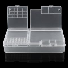 W203 Double Layer Mobile Phone Repair Storage Box for IC Parts Smartphone Opening Tools Collector