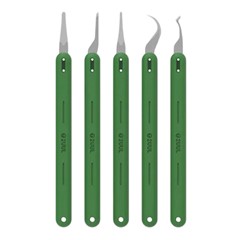 2UUL DA22 5Pcs Hand Finish QUICK Blade Set for PCB Underfill Glue Removal