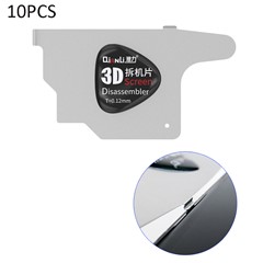 10Pcs 0.12mm Ultra Thin 3D Screen Disassembler Pry Card for Smartphone Tablet PC