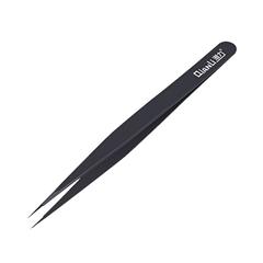QIANLI INEEZY FX-04 0.15mm Wide Type Hand-polished Non-magnetic Precision Stainless Steel Tweezers