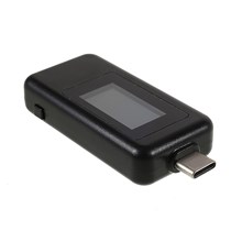 KWS-1902C Type-C Interface USB Multi-function Tester Portable Mini Tester Current/Voltage Detector with LED Screen